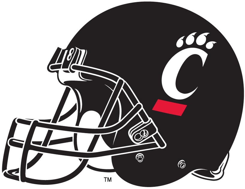 Cincinnati Bearcats 2006-Pres Helmet Logo iron on transfers for fabric